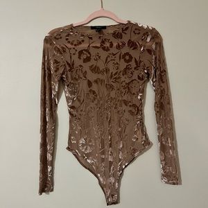 Forever 21 Floral Bodysuit